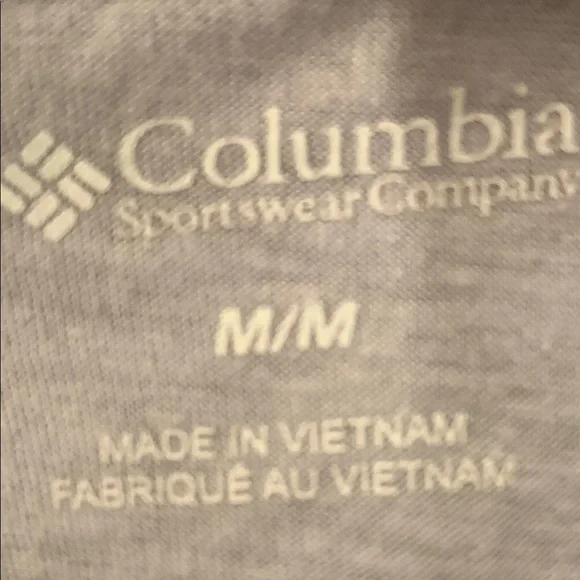 Columbia Women's Light Purple Floral Tee - Picture 4 of 5